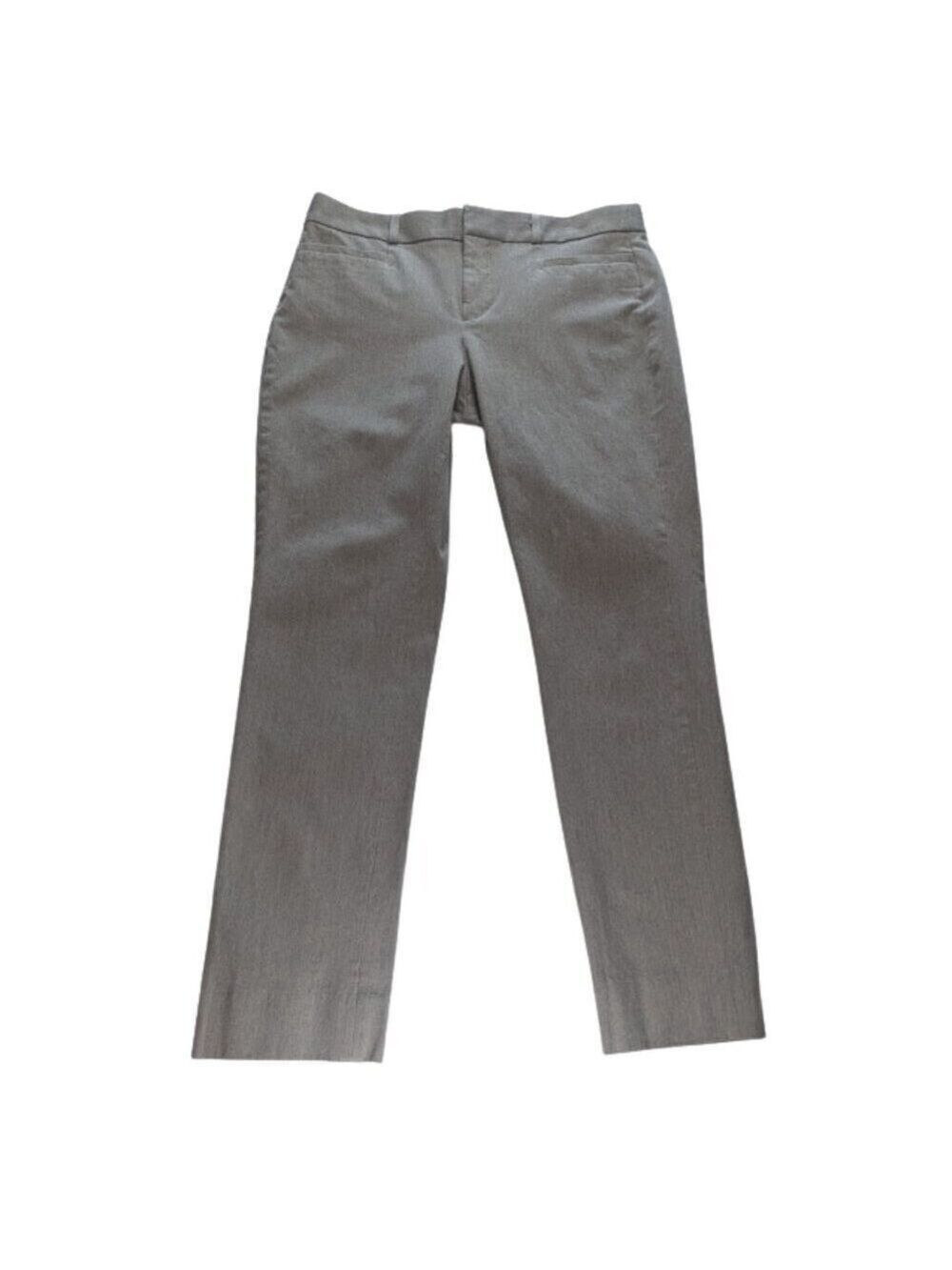 Banana Republic Sloan Curvy Fit Pants Gray Stretch Work Trousers Women’s *SZ 6